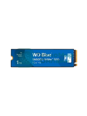 Накопитель SSD Western Digital WD Blue SN5000, 1Tb, PCIe 4.0 x4, M.2 2280, NVMe, R/W 5150/4900