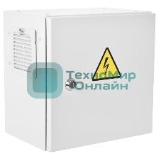 Шкаф ЭКОНОМ уличный всепогодный настенный укомплектованный (В500 Ш500 Г300), комплектация T1-IP54