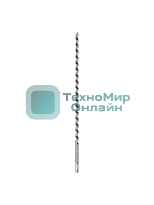 Сверло винтовое по дереву Kranz 10х460 мм, шестигранный хвостовик