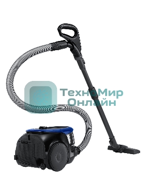 Пылесос Samsung VC18M21A0SB синий, 380/1800 Вт, уборка сухая, пылесборник контейнер 1.5 л