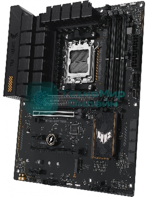 Материнская плата ASUS TUF GAMING A620-PRO WIFI, AM5, AMD A620, 4xDDR5, 4xSATA, 2xM.2, 1xPCI-E 4.0 x16, 1xPCI-E 3.0 x16, 2xPCI-E x1, 1xHDMI, 1xDP, 1x 2.5Gb LAN, 3xUSB-A 2.0, 2xUSB-A 3.2 Gen 2, 1xUSB-C 3.2 Gen 1, 5x3.5 мм, 7.1, ATX