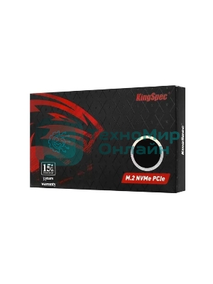 Накопитель SSD KingSpec NX-256, 256Gb, PCIe 3.0 x4, M.2 2280, NVMe, R/W 3400/3100