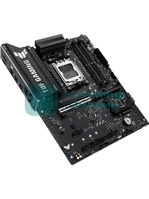 Материнская плата ASUS TUF GAMING B650-E WIFI, AM5, AMD B650, 4xDDR5, 4xSATA, 3xM.2, 1xPCIe 4.0 x16, 1xPCIe 4.0 x16, 1xPCIe x1, 1xDP, 1xHDMI, 1x2.5Gb LAN, Wi-Fi 6E, Bluetooth 5.3, 2xUSB-C (1x10Gbps, 1x20Gbps), 3xUSB-A 5Gbps, 2xUSB-A 10Gbps, 3xUSB-A 2.0, 5x3.5 мм, 7.1, ATX