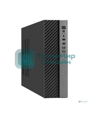 Компьютерный корпус Desktop ExeGate MI-302U-450 (mATX/mini-ITX, TPS450 8см, 1хUSB+1хUSB 3.0, HD аудио, черный)