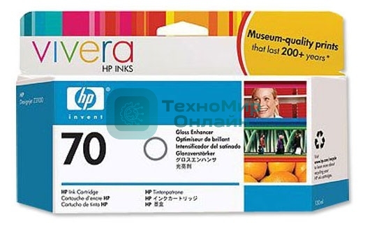 Картридж струйный HP №70 C9459A усилитель глянца для HP DJ Z2100/Z3100 (130мл)