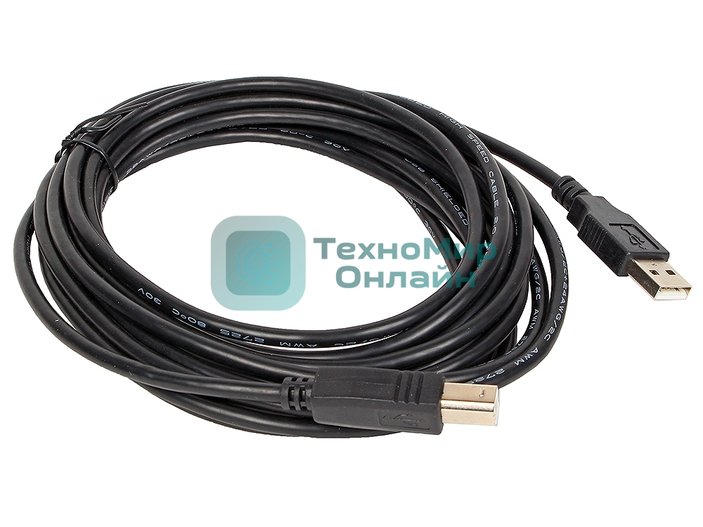 Кабель Gembird USB 2.0 PRO для соед. 4.5м AM/BM позол. контакты, пакет