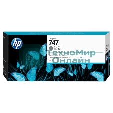 Картридж струйный HP 747 300-ml хроматический серый для HP DesignJet Z9+
