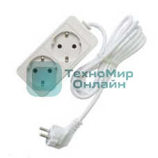 Удлинитель 2х5 м с заземл. 16А IP20 3.5кВт Союз 481S-6205