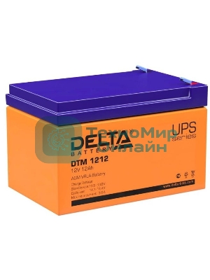 Батарея для ИБП Delta DTM 1212 (12V, 12Ah)