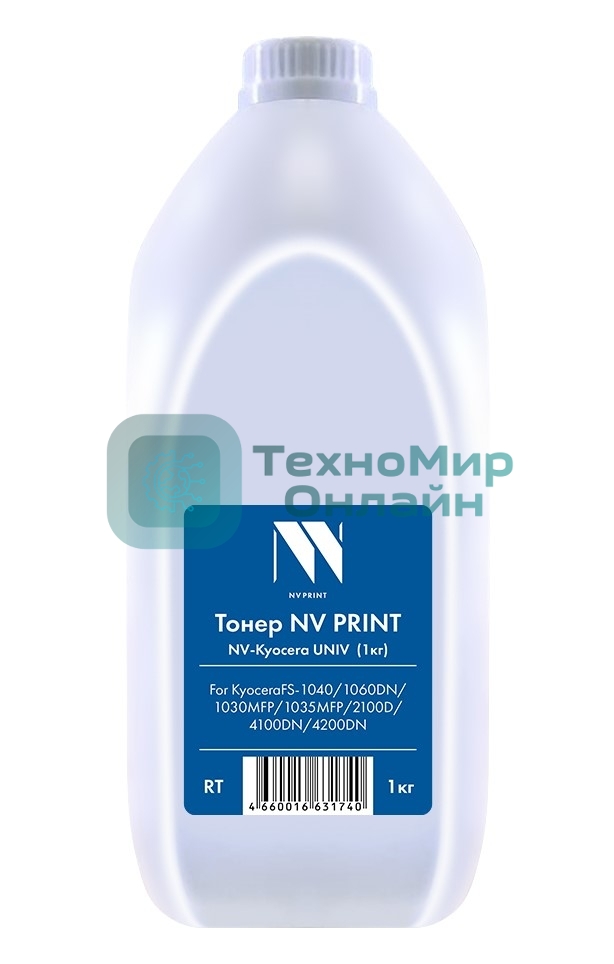 Тонер NVPrint NV- Kyocera UNIV (1кг) для Kyocera FS- 1110/1024MFP/1124MFP/FS-1040/1020MFP/1120MFP/1041/1220MFP/1320MFP/1060DN/1025MFP/1125MFP/1061DN/1325MFP/1030MFP/DP/1130MFP/1035MFP/DP/1135MFP/1028MFP/DP/1128MFP/1300D/1350DN/1120D/1000+/1010/1050/FS-1018MFP/1118MFP/1320D/1370DN/P2135D/2000D/2000DN/3900DN/4000DN/2100D/4100DN/4200DN/4300DN/3920DN/4020DN/6970DN/6025MFP/6030MFP/6525MFP/6530MFP/9130DN/9530DN/ECOSYS M2030dn PN/M2030dn/M2530dn/M2035dn/M2535dn/P2035d/M3040dn/M3540dn/M3550idn/M3560idn/M3040idn/M3540idn/KM-1620/1635/1650/2020/2035/2050/3050/4050/5050 (Китай)