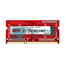 Оперативная память Innodisk, DDR3, 4GB (1x4 GB), 1600 MHz, CL16, SO-DIMM