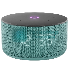 Умная колонка Яндекс Станция Мини 3, 12Вт, компактная, 1 динамик, часы, управление умным домом, Wi-Fi, Bluetooth 5.0, Алиса, бирюзовый