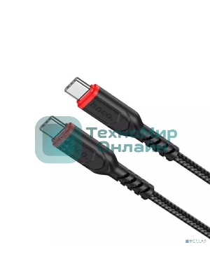 Кабель HOCO X59/USB кабель Type-C/3m/3A/Нейлон/черный