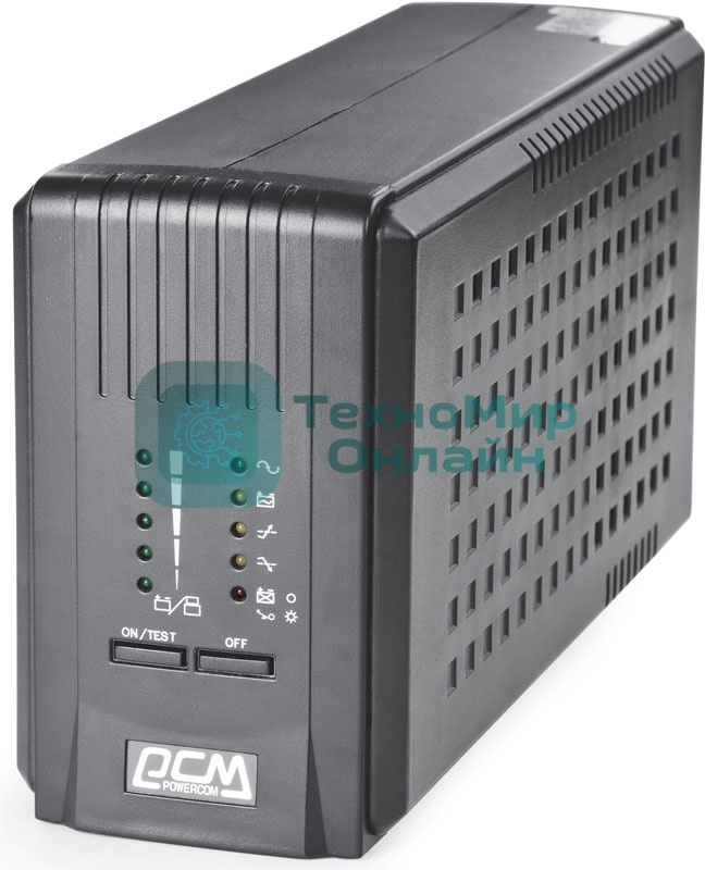 Источник бесперебойного питания Powercom Smart King Pro SPT-700-II 560Вт 700ВА черный