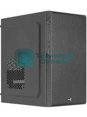 Компьютерный корпус Aerocool/Formula CS-106-S-BK-v1 черный без БП mATX 1x120мм 1xUSB 2.0 1xUSB 3.0 audio