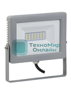 Прожектор IEK LPDO701-30-K03 СДО 07-30 светодиодный серый IP65 IEK