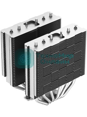 Кулер Deepcool AG620 R-AG620-BKNNMN-G-1 серебристый/черный 120мм алюминий+медь 1850rpm 29.4db 260W 157мм