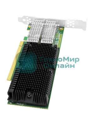 Сетевой адаптер PCIE 10Gb 16QSFP28 LRES1014PF-2QSFP28 LR-LINK