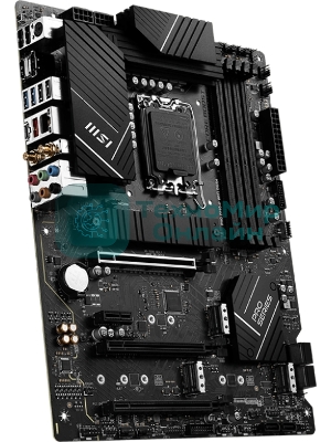 Материнская плата MSI PRO Z790-P WIFI, LGA 1700, Intel Z790, 4xDDR5, 6xSATA, 4xM.2, 1xPCIe 5.0 x16, 1xPCIe 4.0 x16, 1xPCIe 3.0 x16, 1xPCIe x1, 1xHDMI, 1xDP, 1x2.5Gb LAN, 4xUSB-A 2.0, 2xUSB-A 3.2 Gen 1, 1xUSB-A 3.2 Gen 2, 1xUSB-C 3.2 Gen 2x2, 6x3.5мм, 7.1, ATX