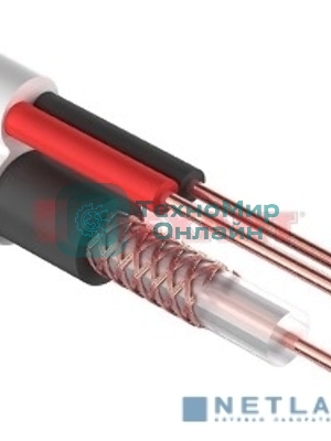 Кабель ККСВ-В+2х0,5 мм (бухта 305 м) белый Rexant