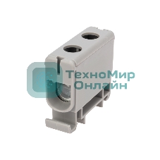 Клемма вводная силовая Rexant КВС 6-50 мм² серый