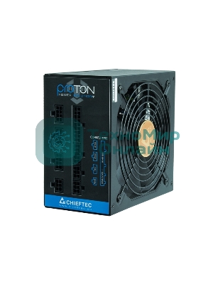 Блок питания Chieftec BDF-1000C, 1000Вт, 80 PLUS Bronze, 140мм, модульный, черный