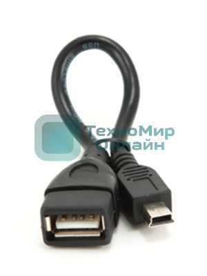 Кабель Gembird/Cablexpert AF/Mini-BM, 0.15м, пакет