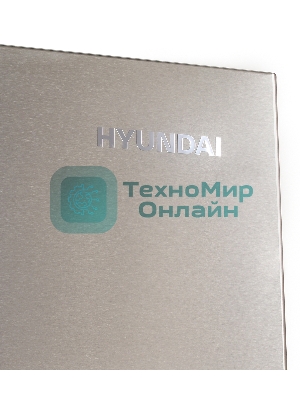 Холодильник Hyundai CS4505F нержавеющая сталь двухкамерный Side by Side 271/165л морозилка сбоку
