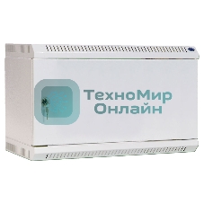 Шкаф телекоммуникационный настенный 6U (600х650) дверь металл, ШРН-6.650.1 (ШPH 6.650.1)