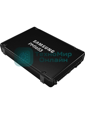 Накопитель SSD Samsung PM1653, 7.68Tb, SAS 4.0, 2.5
