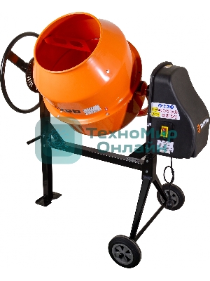 Бетономешалка Вихрь БМ-130 (74/1/2) 550 Вт, 130 л, чугунный венец, 32 об/мин