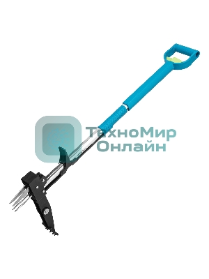 Удалитель сорняков LUXE Palisad телескопический, 990-1170 мм, алюминиевый корпус