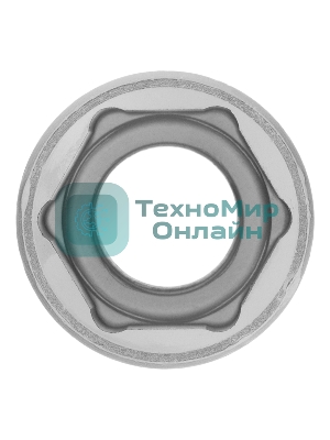 Головка торцевая Matrix, 18 мм, 6-гранная, CrV, под квадрат 1/2