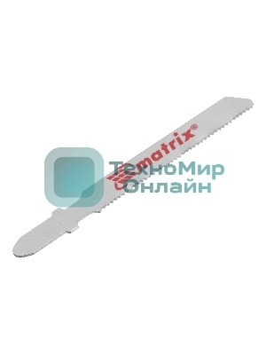 Полотна для электролобзика Matrix по дереву, 3 шт., 50 х 1,2мм, HCS, EU- хвостовик