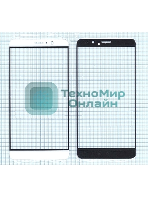 Стекло для Huawei Mate 9 белое
