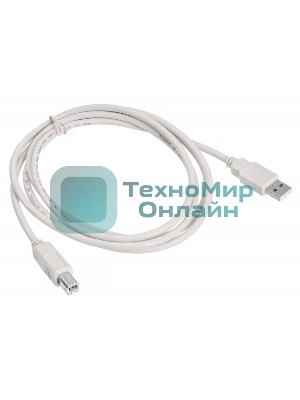 Кабель Buro Кабель USB2.0-AM/BM (1.8м) Медь