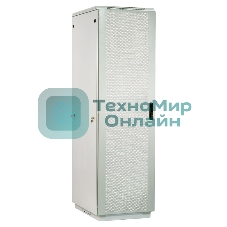 Шкаф телекоммуникационный напольный 42U (800x1000) дверь перфорированная (3 места), ШТК-М-42.8.10-4ААА