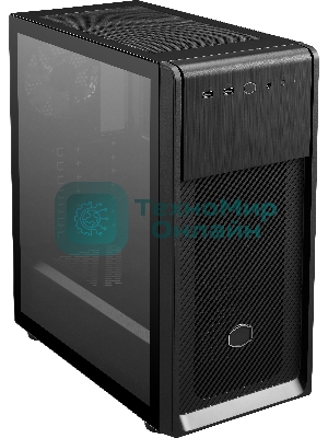 Компьютерный корпус без блока питания Cooler Master Elite 500, 2xUSB3.2, 1x120Fan, w/o PSU, Black, w/o ODD, Window TG left panel, ATX