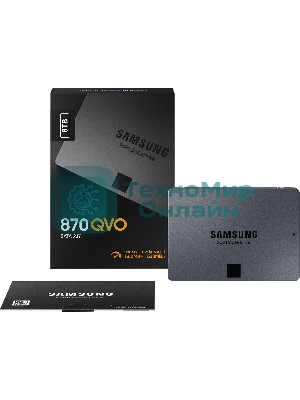 Накопитель SSD Samsung 870 QVO, 8TB, SATA III, 2.5