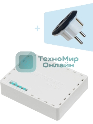 Маршрутизатор MikroTik RB750r2 hEX lite 5x10/100 Mbps