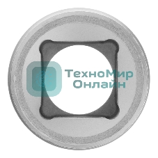 Головка торцевая Matrix, 18 мм, 6-гранная, CrV, под квадрат 1/2