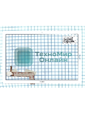 Сенсорное стекло (тачскрин) для Huawei MediaPad M5 10.8, белое