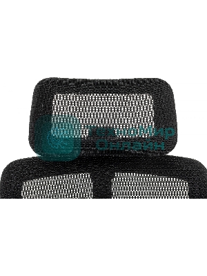 Кресло руководителя Бюрократ MC-912-H черный, сетка с подголов. крестов. металл хром