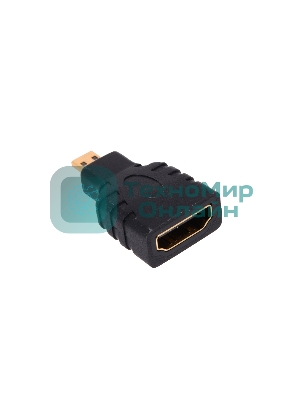 Переходник Gembird Переходник HDMI-microHDMI 19F/19M, золотые разъемы, пакет