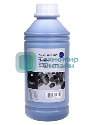 Чернила Cactus CS-EPT6731-1000 черный 1000мл для Epson L800/L810/L850/L1800