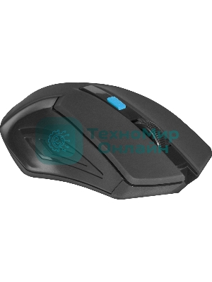 Мышь беспроводная Defender Accura MM-275 синий, 1600 dpi, радиоканал, USB, кнопки - 6