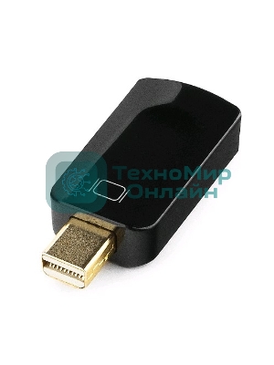 Переходник miniDisplayPort - HDMI, Cablexpert A-mDPM-HDMIF-01, 20M/19F, черный, пакет