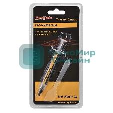 Термопаста ExeGate ETG-9WMK Gold, шприц с лопаткой, 2г