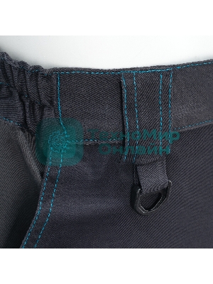 Брюки профессиональные рабочие, 97% хлопок 3% спандекс, XXXL Gross