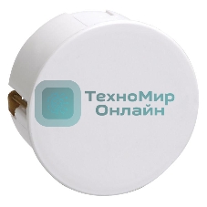 Коробка распаячная СП 80х40 КМ41024 для полых стен (метал. лапки. с крышкой) IEK UKG01-080-040-000-M